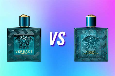 versace eros eau de parfum vs parfum|versace eros edp review.